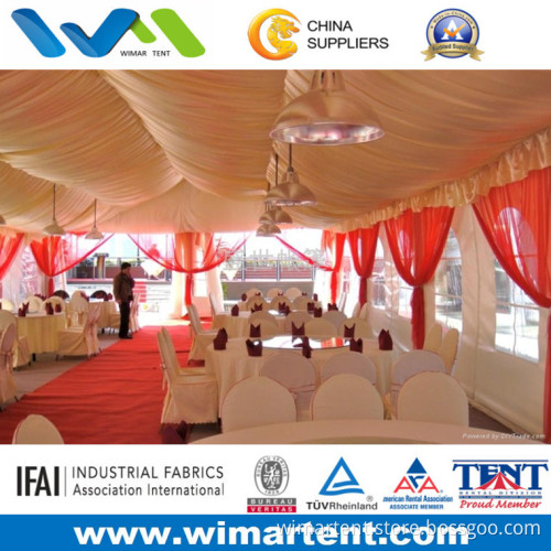 Wimar Party Tent with Lighting and Lining and Curtain